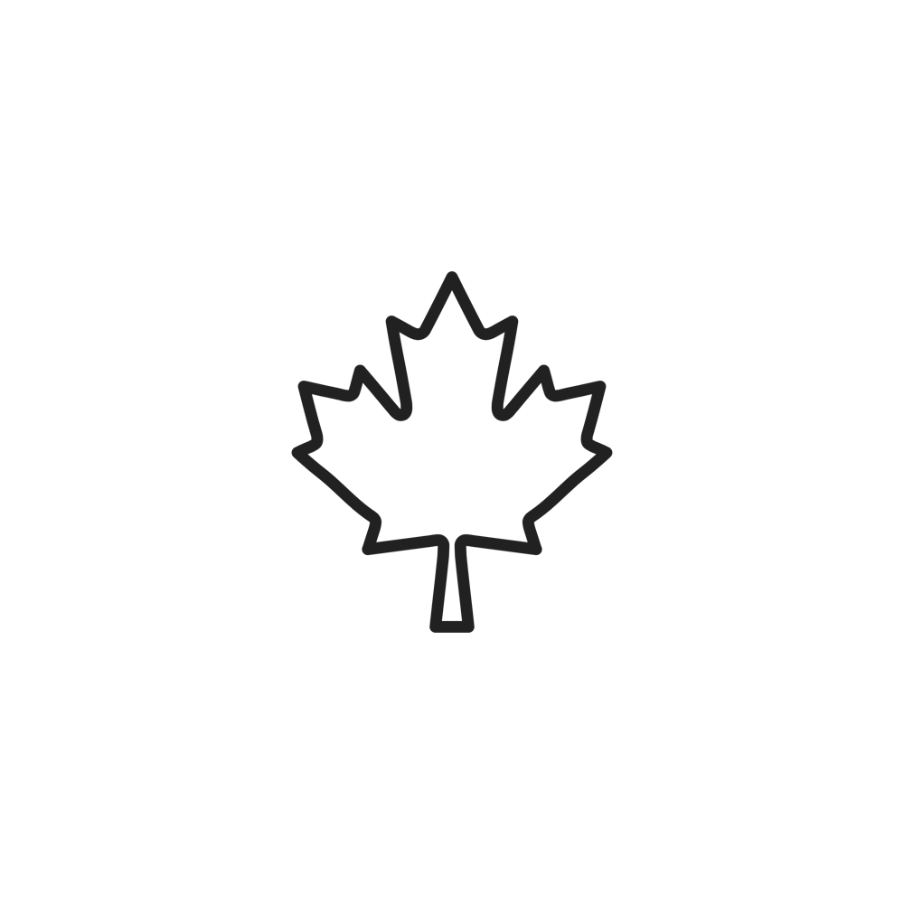 ero made in Canada maple leaf icon